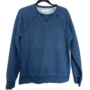 Everlane Men's Indigo Blue Crewneck Sweatshirt